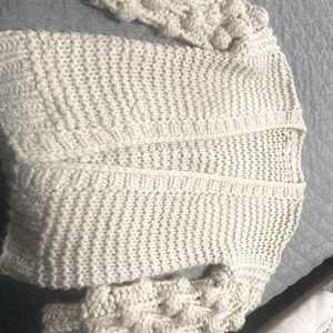 Cardigan from Impeccable Pig Cream colored